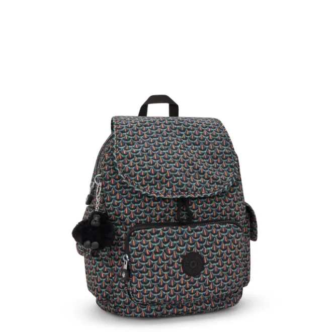 Online Kipling City Pack S prt ac geo feather