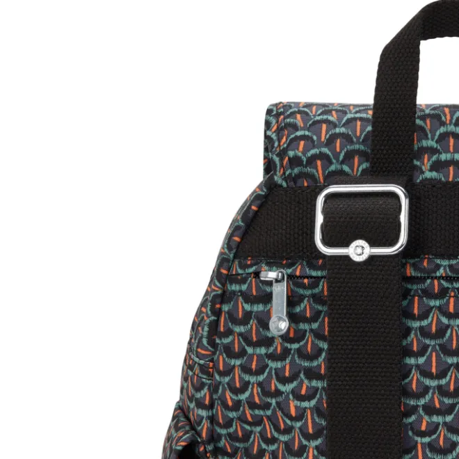Online Kipling City Pack S prt ac geo feather