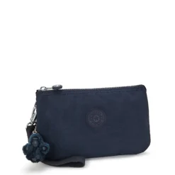 New Kipling Creativity XL Wallet/Clutch blue bleu