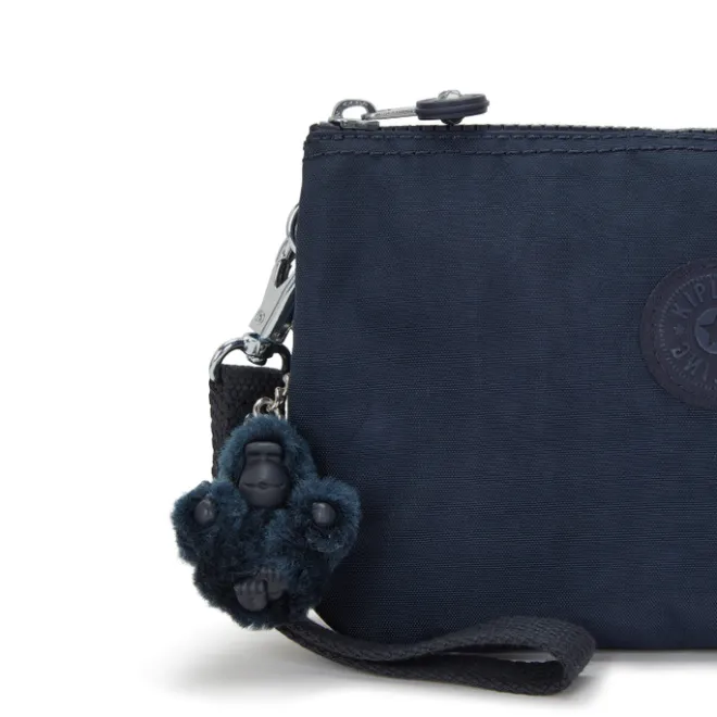 New Kipling Creativity XL Wallet/Clutch blue bleu