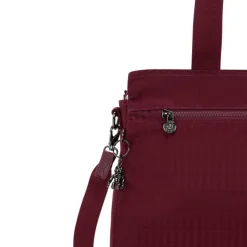 Sale Kipling Elysia Work E e jq maroon tile jacquard