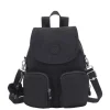 Hot Kipling Firefly Up Backpack black noir