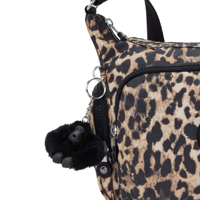 New Kipling Gabb S b prt wild leopard