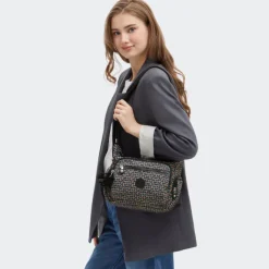 Online Kipling Gabbie S prt ac geo feather