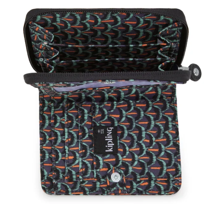 Sale Kipling Money Love prt ac geo feather