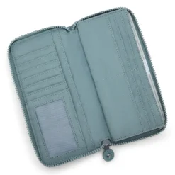 New Kipling Money World Wallet relaxed grey