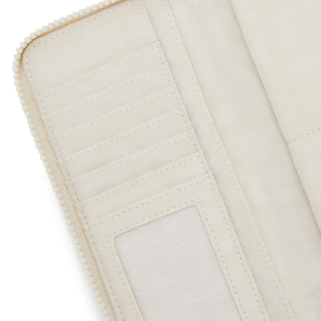 New Kipling Money World Wallet hideaway beige