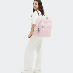 Hot Kipling Seoul College pink met