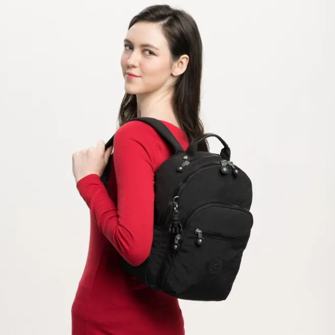 Hot Kipling Seoul Rugzak S black noir