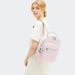 Kipling Seoul S pink met