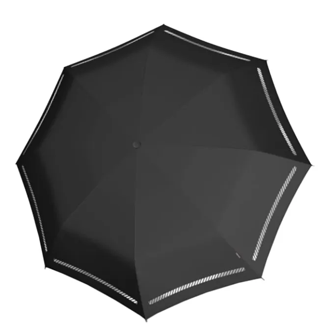 Hot Knirps T-200 Medium Duomatic Paraplu reflective black