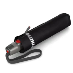 Hot Knirps T-200 Medium Duomatic Paraplu reflective black