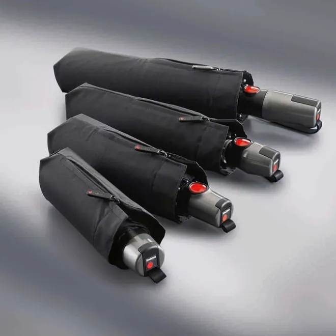 Online Knirps T-200 Medium Duomatic Paraplu black