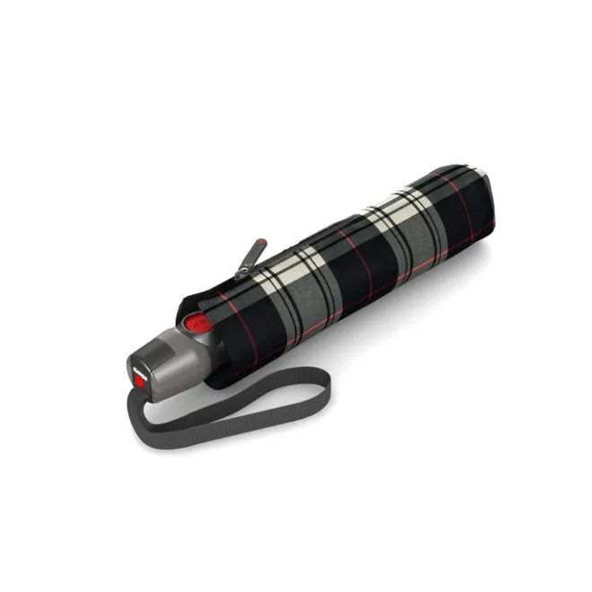 Hot Knirps T-200 Medium Duomatic Paraplu checked 528