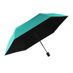 Best Knirps U.200 Ultra Light Duomatic Paraplu UV Protection turquoise with black coating