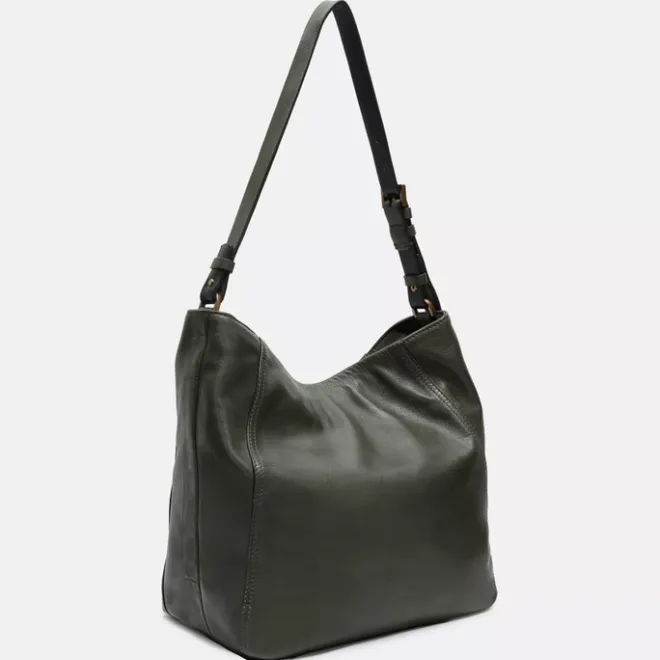 Liebeskind Chudy Sheep Natural Hobo M cypress green