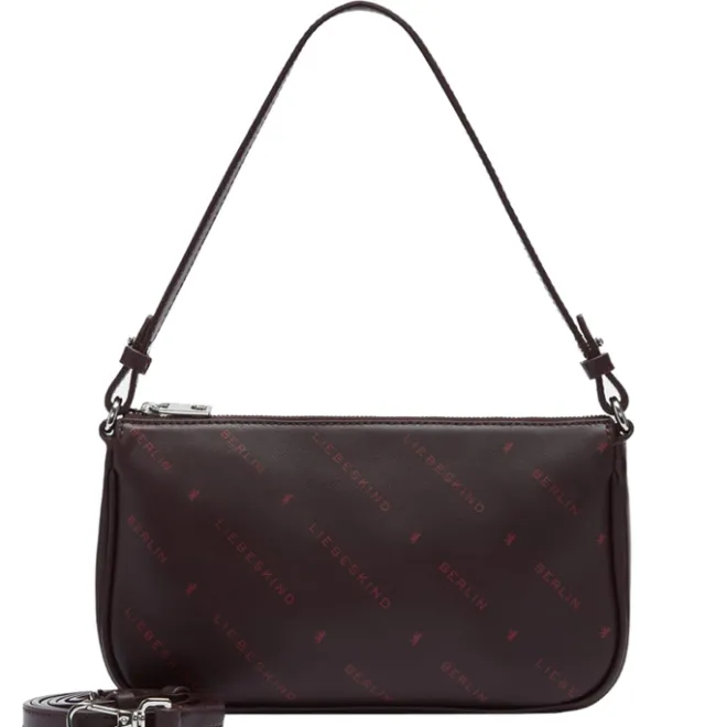 Online Liebeskind Monogram Crossbody S burgundy