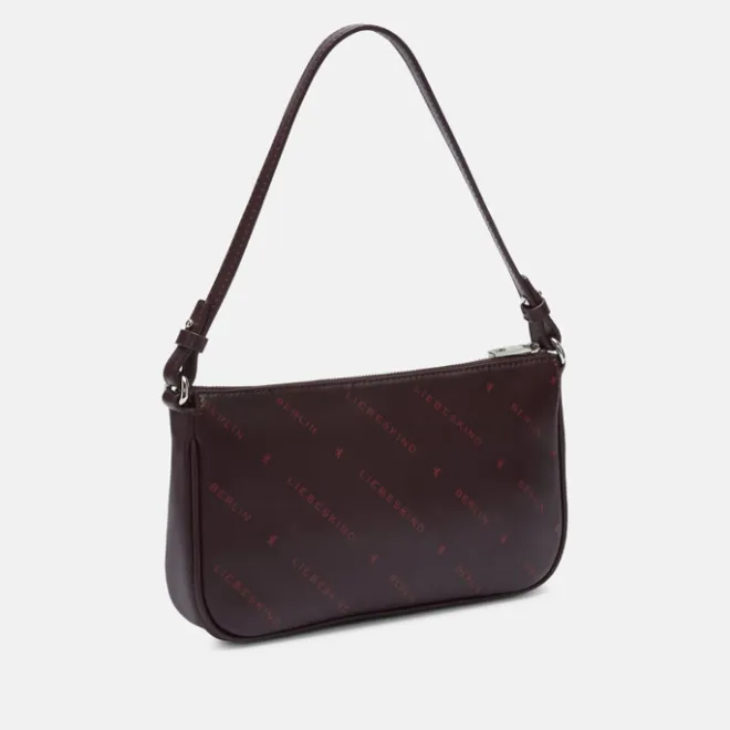 Online Liebeskind Monogram Crossbody S burgundy
