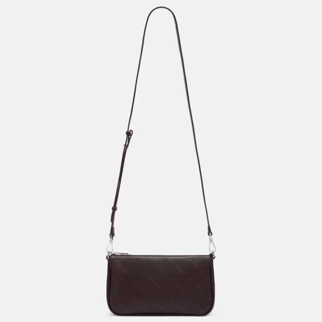 Online Liebeskind Monogram Crossbody S burgundy