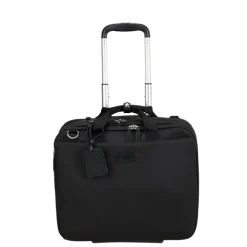New Lipault 4BIZ Rolling Tote black