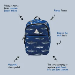 Sale Little Legends Backpack L shark mouth