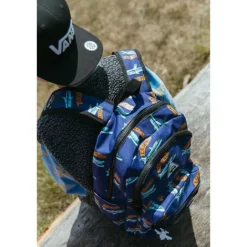 New Little Legends Backpack L football plane