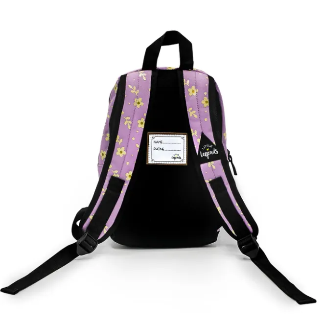 Clearance Little Legends Backpack S lila flower