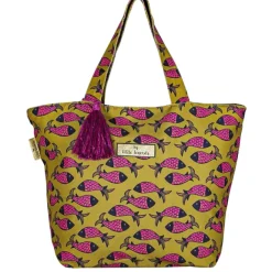 Clearance Little Legends Beach Bag Fish Indian pink