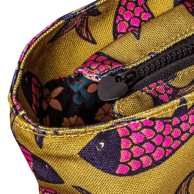 Clearance Little Legends Beach Bag Fish Indian pink
