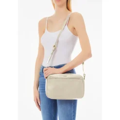 New Liu Jo Caliwen Small Handbag cream