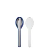 Outlet Mepal Ellipse Cutlery 3-Pieces vivid blue