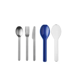 Outlet Mepal Ellipse Cutlery 3-Pieces vivid blue