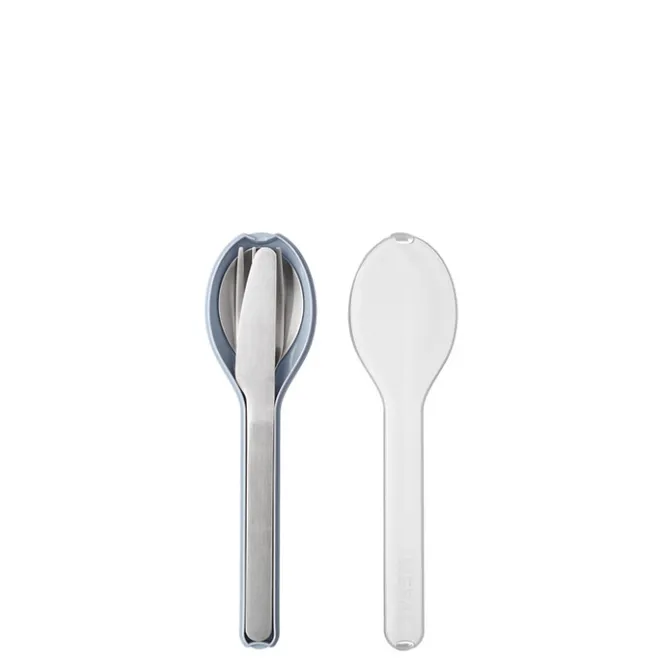 Clearance Mepal Ellipse Cutlery 3-Pieces nordic blue