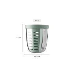 Mepal Ellipse Fruit & Veggie Pot nordic black