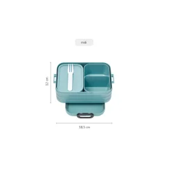Discount Mepal TAB Bento Lunch Box Medium black