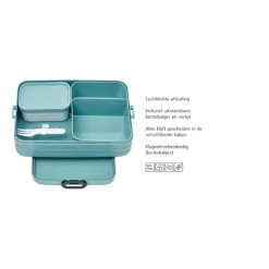 Sale Mepal TAB Bento Lunch Box Large nordic blue