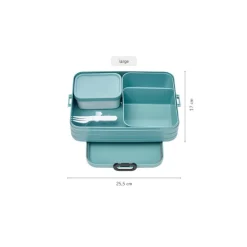 Sale Mepal TAB Bento Lunch Box Large nordic blue