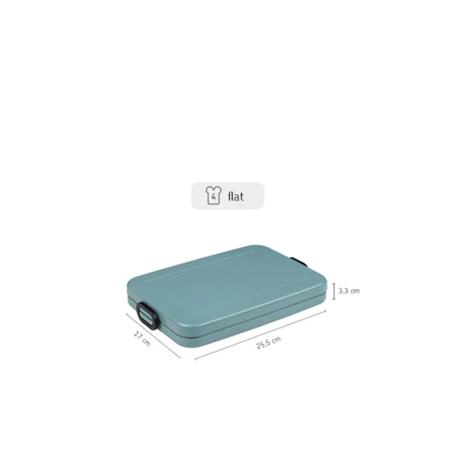 Clearance Mepal TAB Lunch Box Flat nordic sage