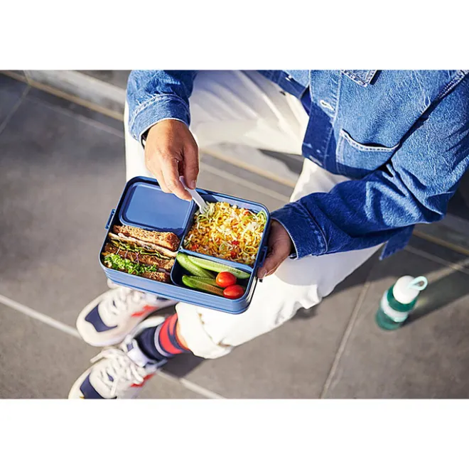 Online Mepal Take a Break Bento Lunchbox Large vivid blue