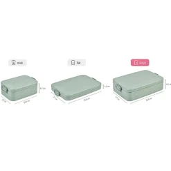 Outlet Mepal Take a Break Lunchbox Large vivid blue