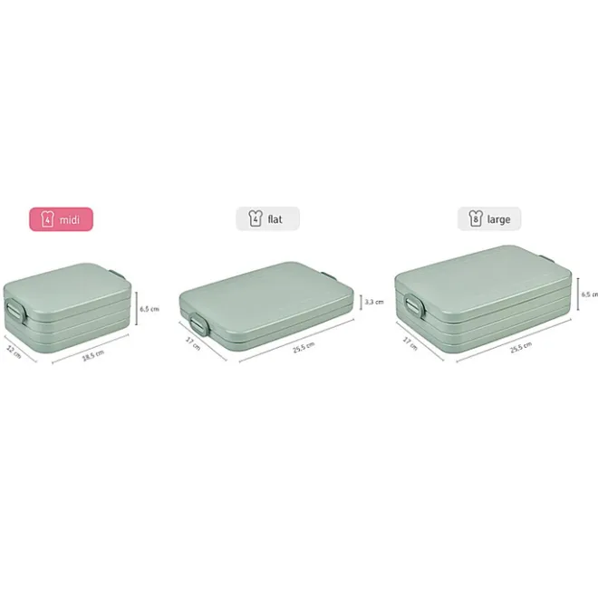 Best Mepal Take a Break Lunchbox Midi vivid mauve
