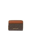 Discount Michael Kors Jet Set SM Za Coin Card Case brn/acorn
