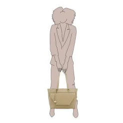 MOSZ Denise Workbag 15.6" Jungle taupe