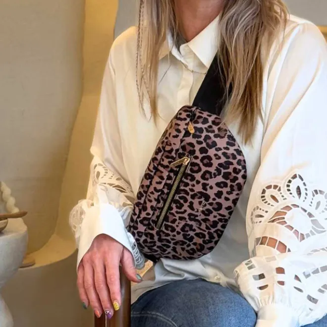 Hot MOSZ Jessy Fannypack leopard