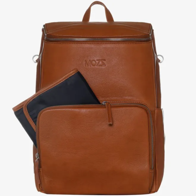 Outlet Mozz Beloved Diaper Backpack cognac