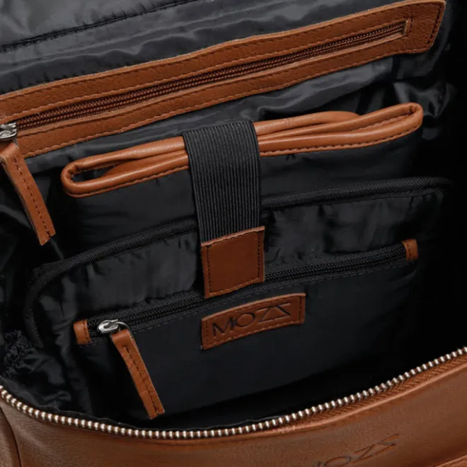 Outlet Mozz Beloved Diaper Backpack cognac