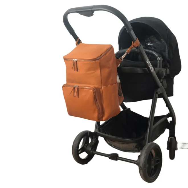 Outlet Mozz Beloved Diaper Backpack cognac