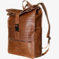 Hot Mozz Croco Gobi Backpack croco camel