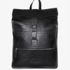 Discount Mozz Croco Gobi Backpack croco black