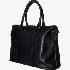 Mozz Croco Lola Bag Luiertas black